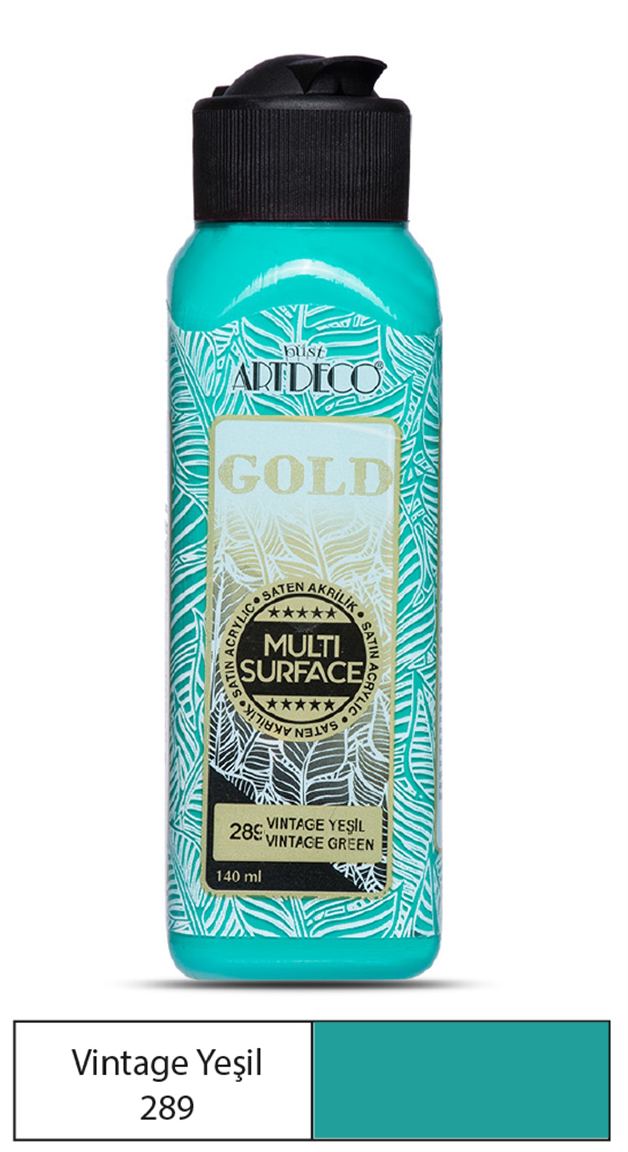 Artdeco Gold Akrilik Boya 140ml Vintage Yeşil 289