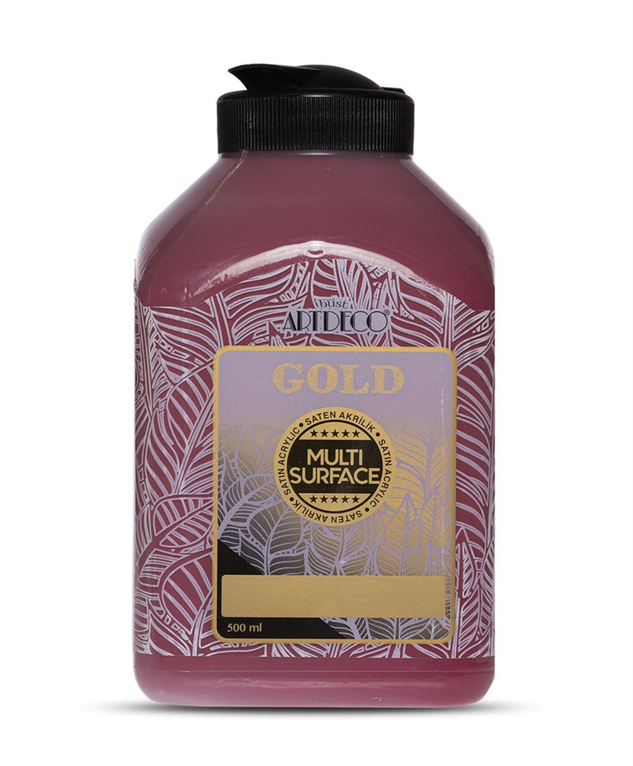 Artdeco Gold Akrilik Boya 500ml Bordo 234