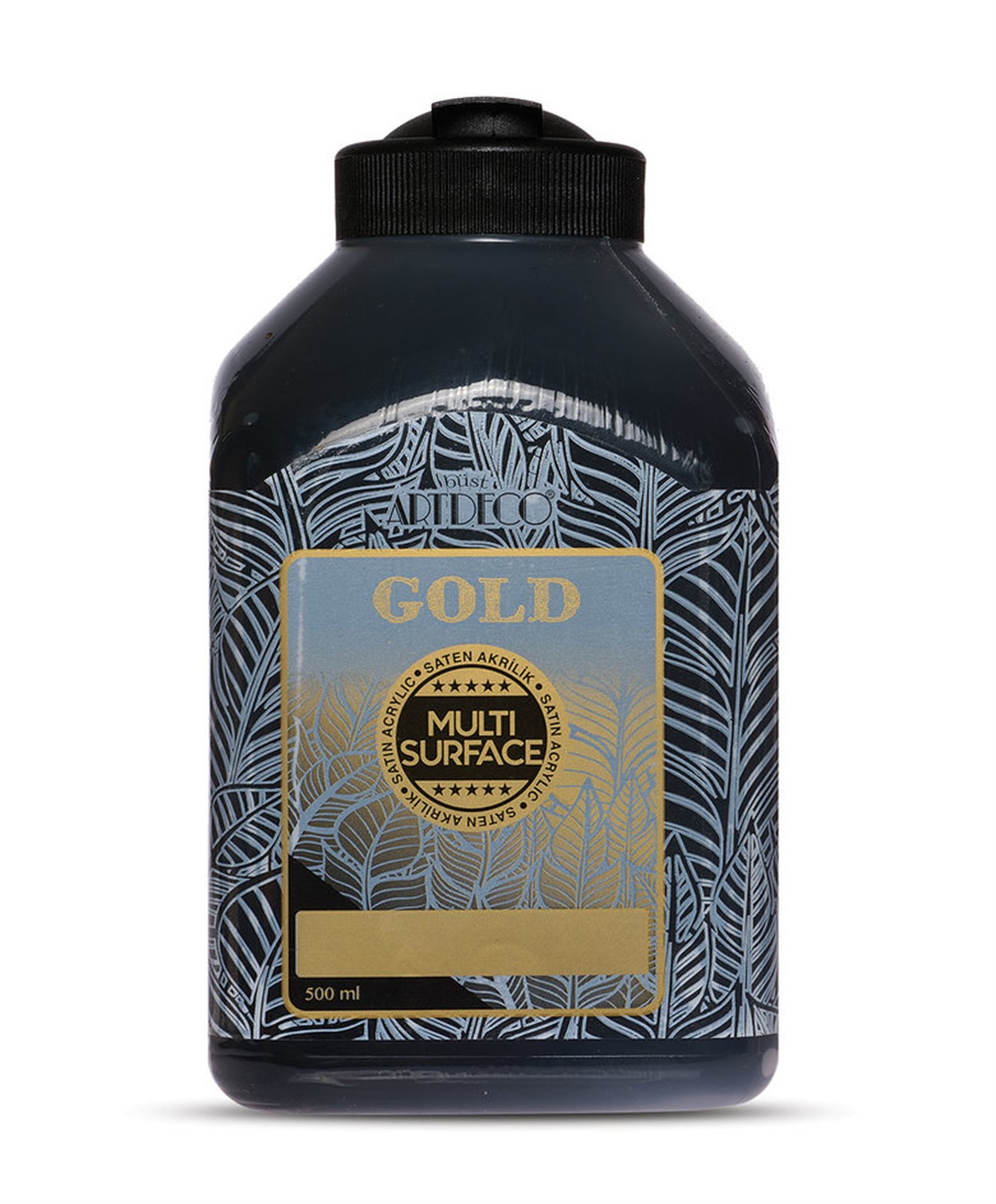 Artdeco Gold Akrilik Boya 500ml Siyah 360