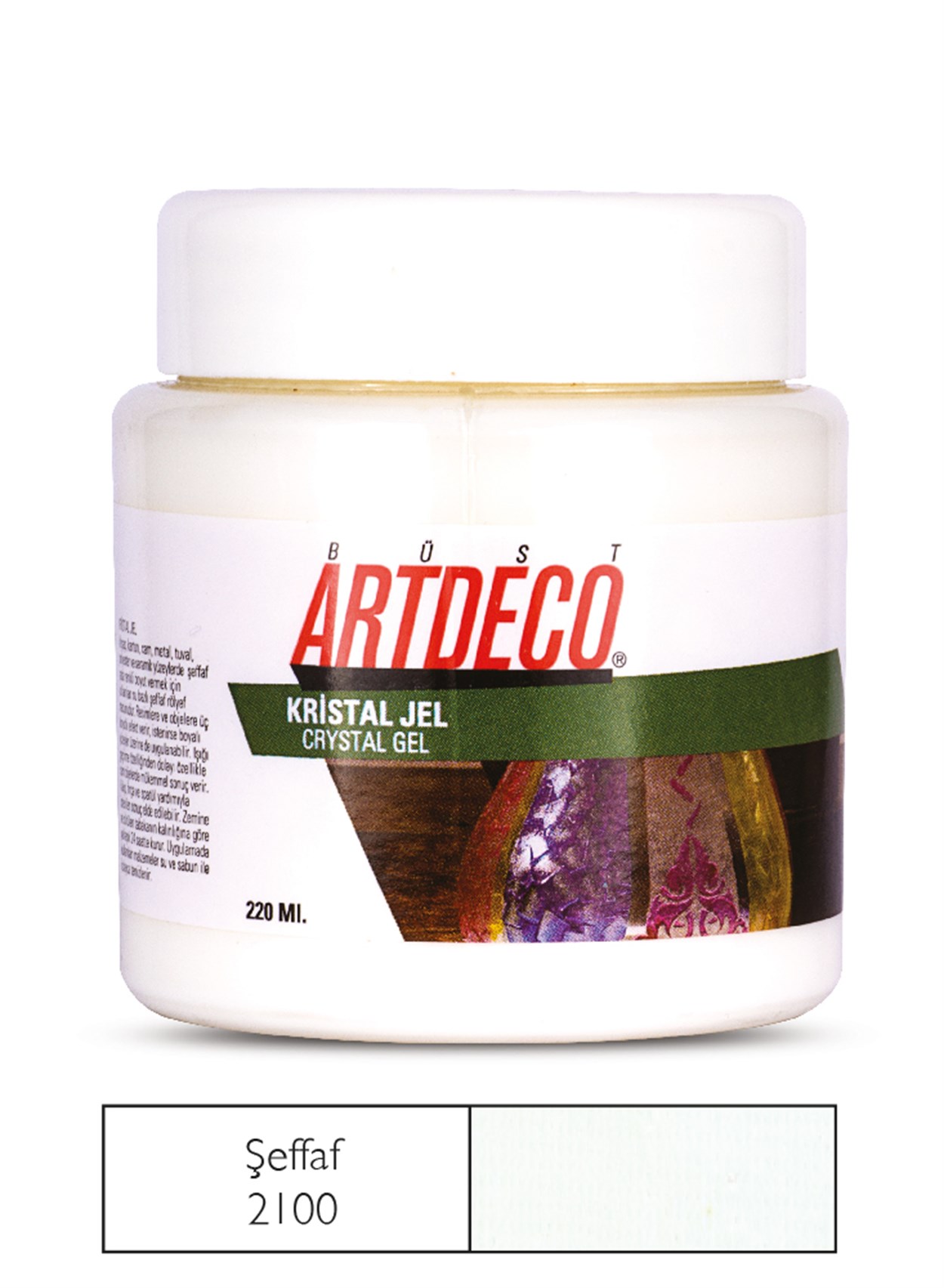 Artdeco Kristal Jel 220ml Şeffaf 2100