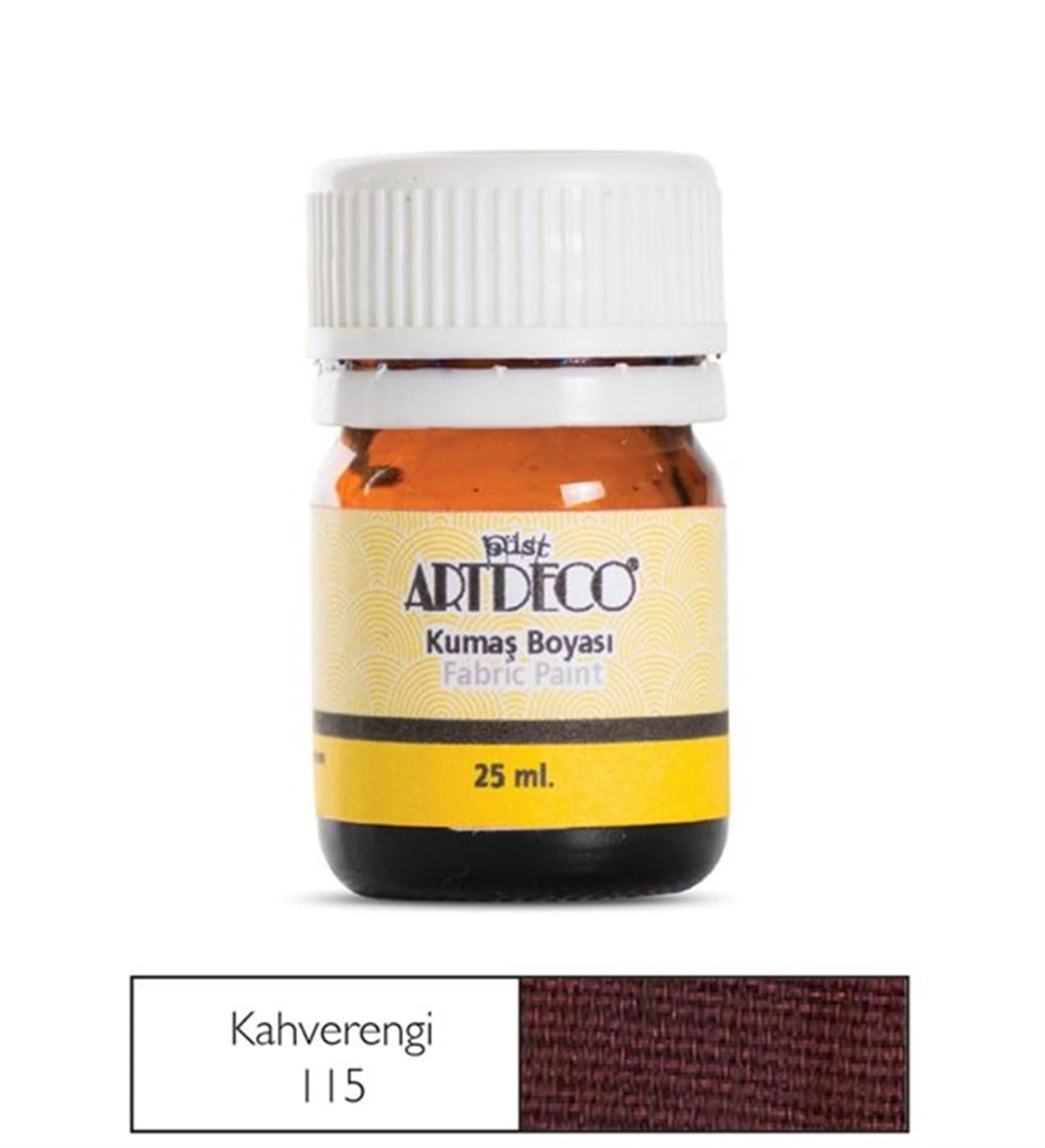 Artdeco Kumaş Boyası 25ml Kahverengi 115