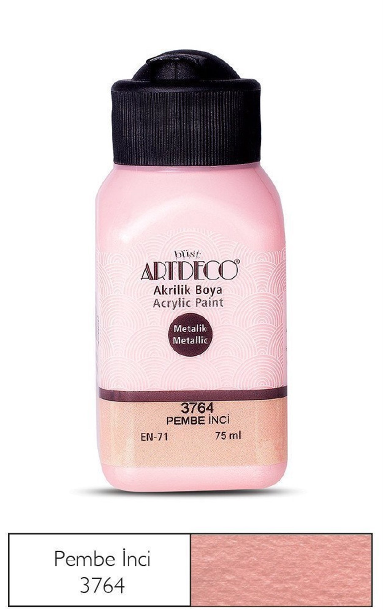 Artdeco Metalik Akrilik Boya 75ml Pembe İnci 3764