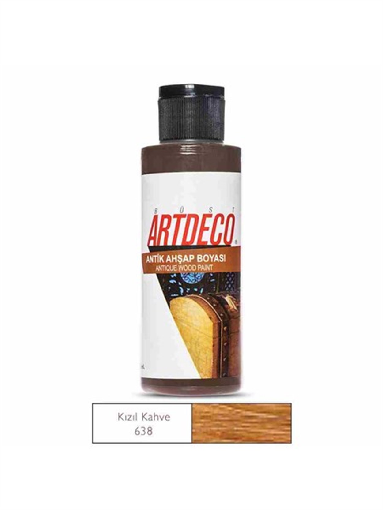 Artdeco Örümcek Çatlatma Boyası 100ml K.Kahve 1017