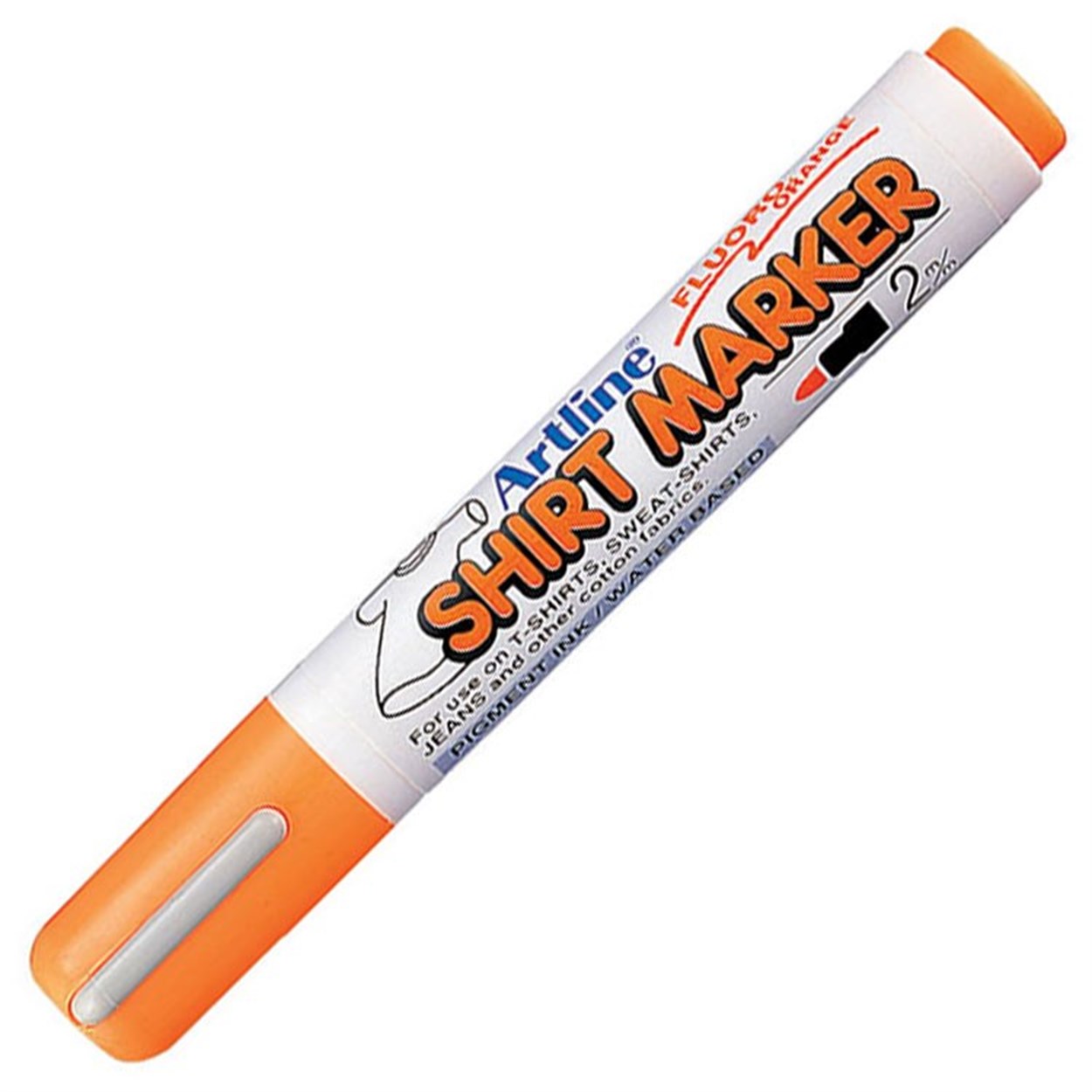 Artline T-Shirt Marker Fluoro.Orange