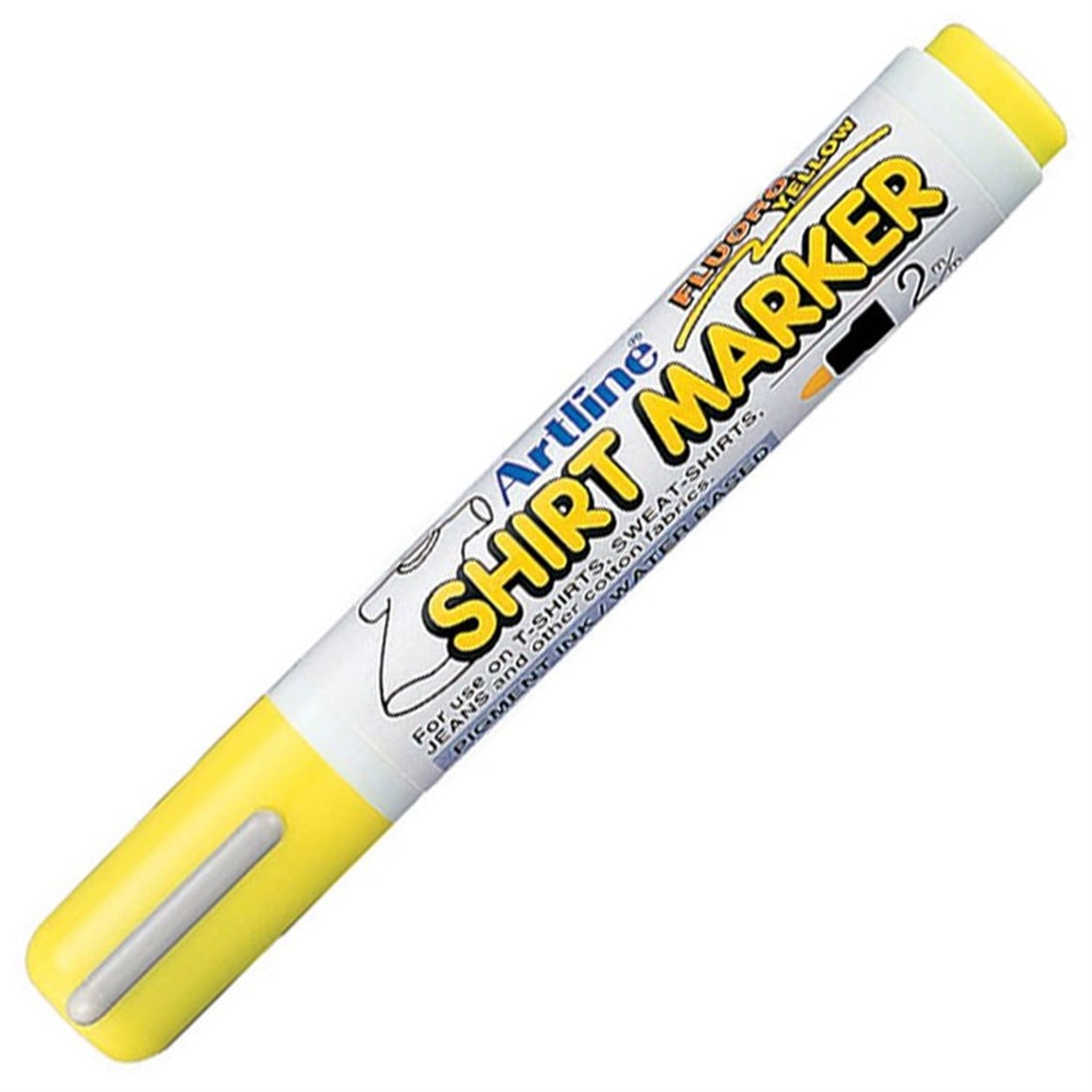Artline T-Shirt Marker Fluoro.Yellow