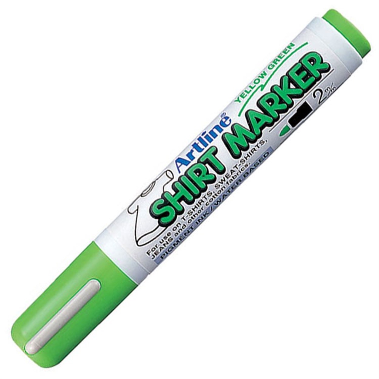 Artline T-Shirt Marker Yellow Green