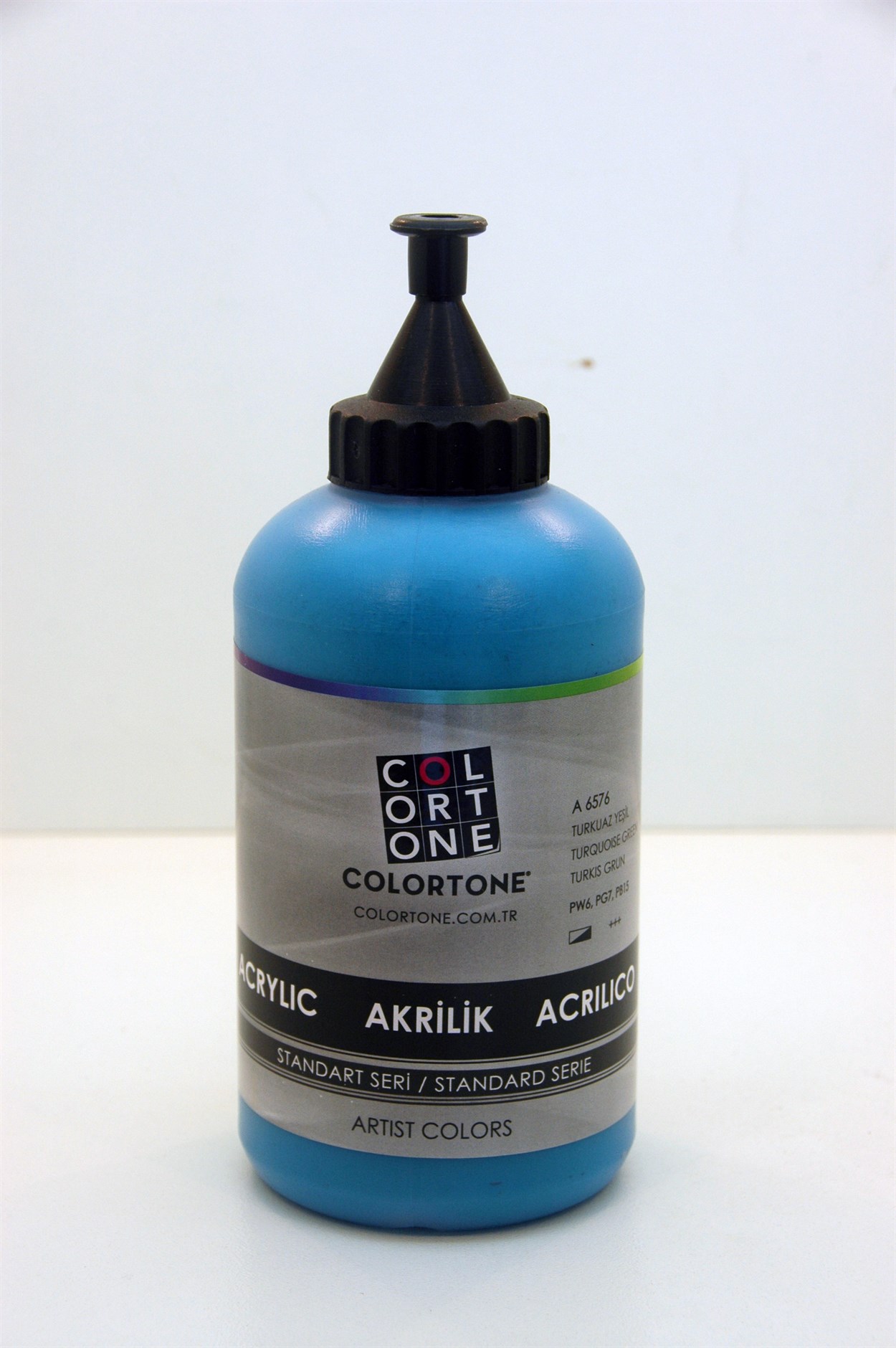 COLORTONE AKRİLİK BOYA 650 ML 6576 TURKUAZ YEŞİL