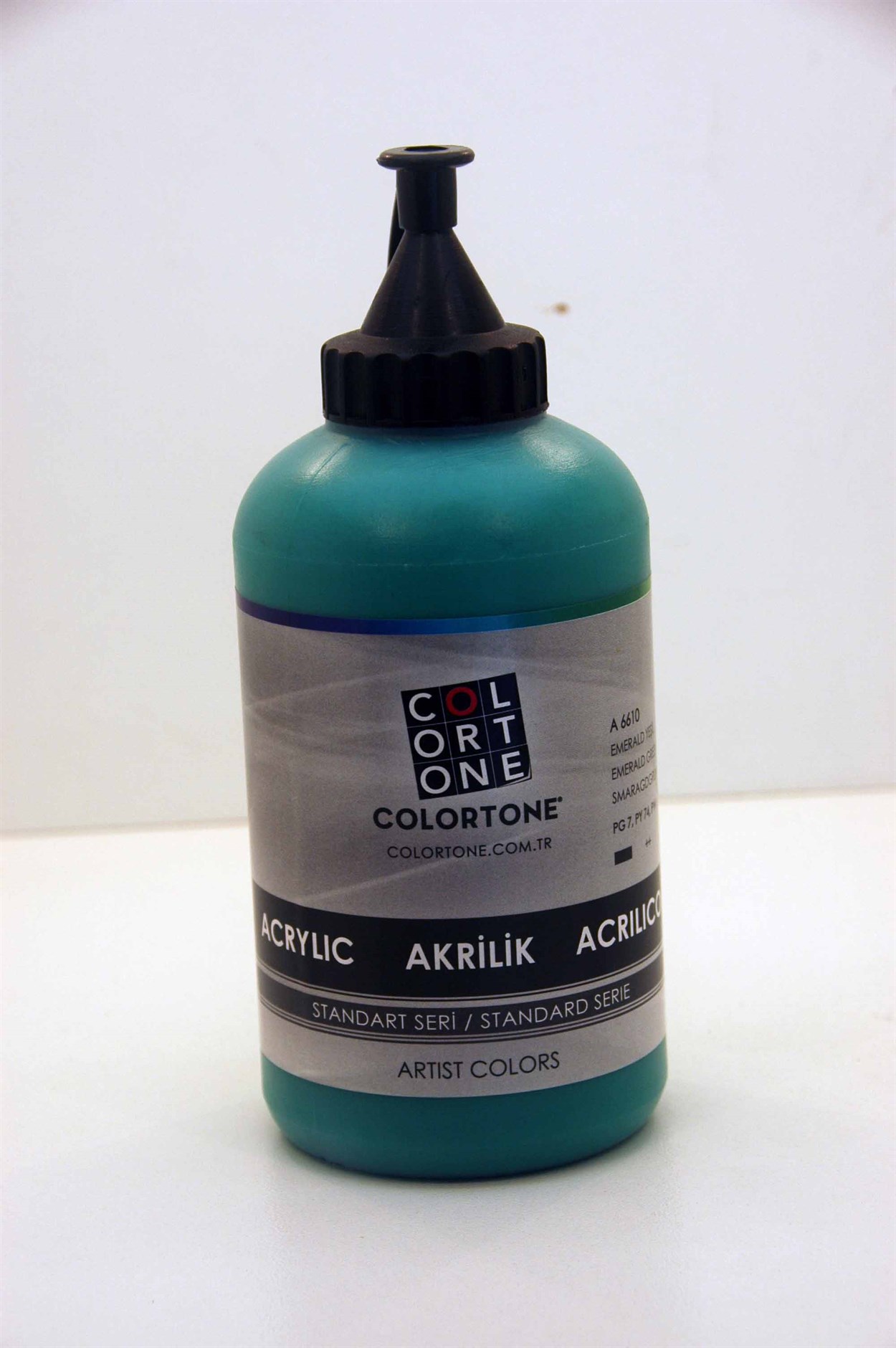 COLORTONE AKRİLİK BOYA 650 ML 6610 EMERALD YEŞİL