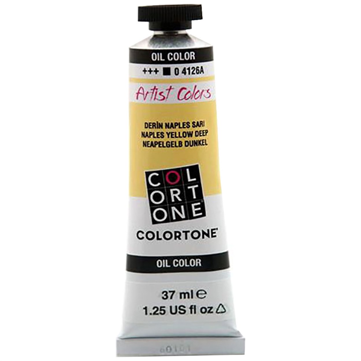 COLORTONE ARTİST COLORS YAĞLI BOYA 37 ML 4126 DERİN NAPLES SARI