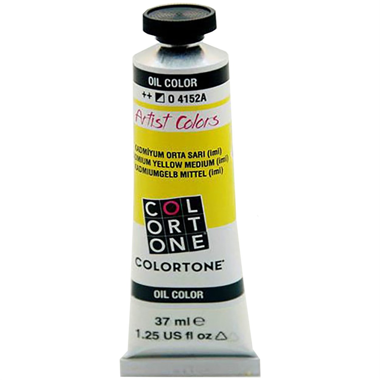 COLORTONE ARTİST COLORS YAĞLI BOYA 37 ML 4152 KADMİYUM ORTA SARI