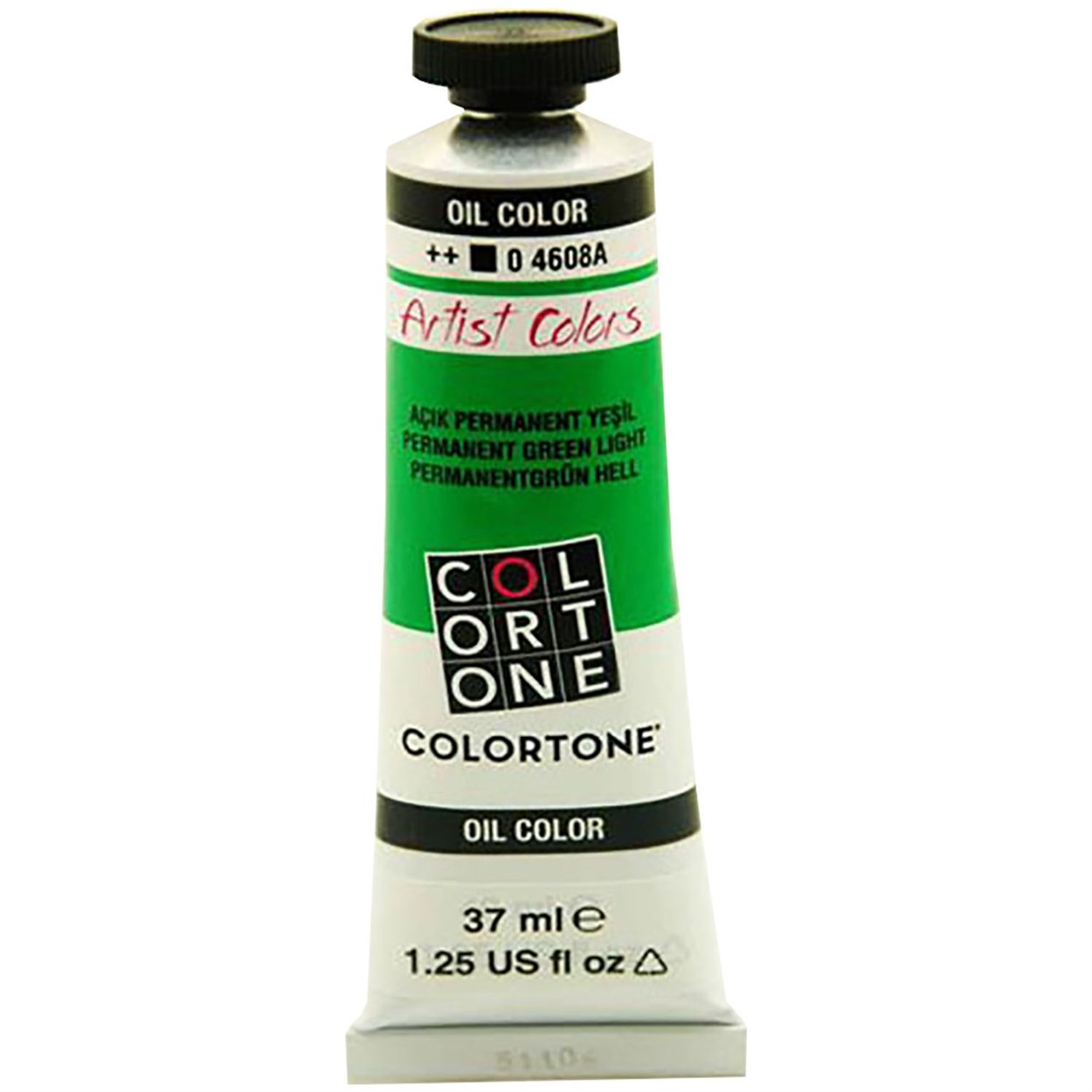 COLORTONE ARTİST COLORS YAĞLI BOYA 37 ML 4608 AÇIK PERMANENT YEŞİL