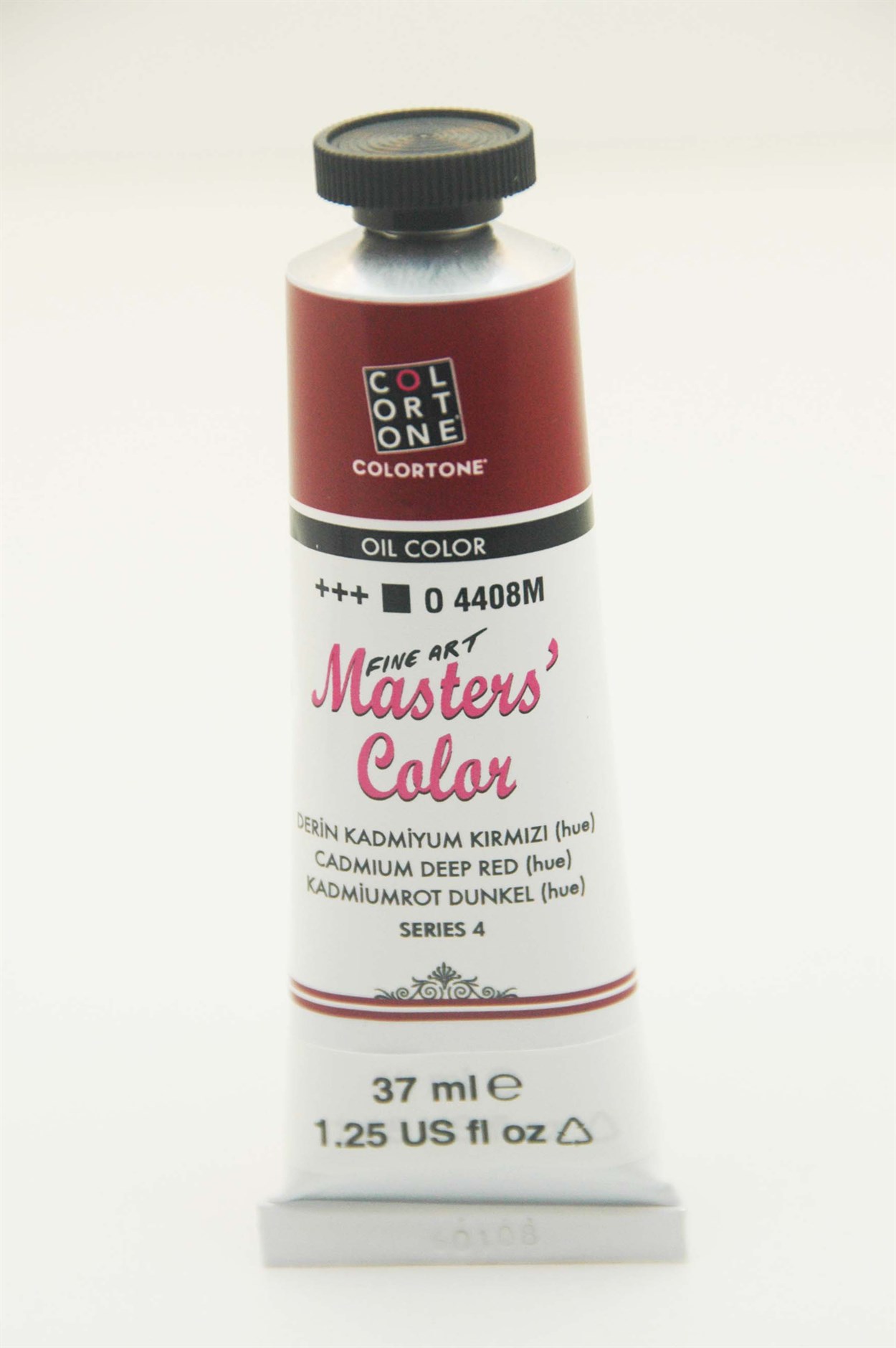 COLORTONE MASTERS COLOR YAĞLI BOYA 37 ML 4408 DERİN KADMİYUM KIRMIZI SERİ:4
