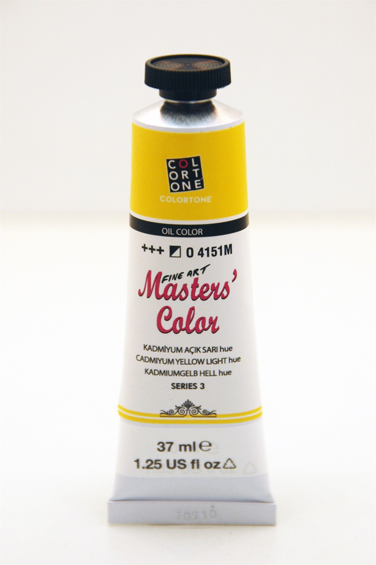 COLORTONE MASTERS COLOR YAĞLI BOYA 37 ML 4151 KADMİYUM AÇIK SARI SERİ:3