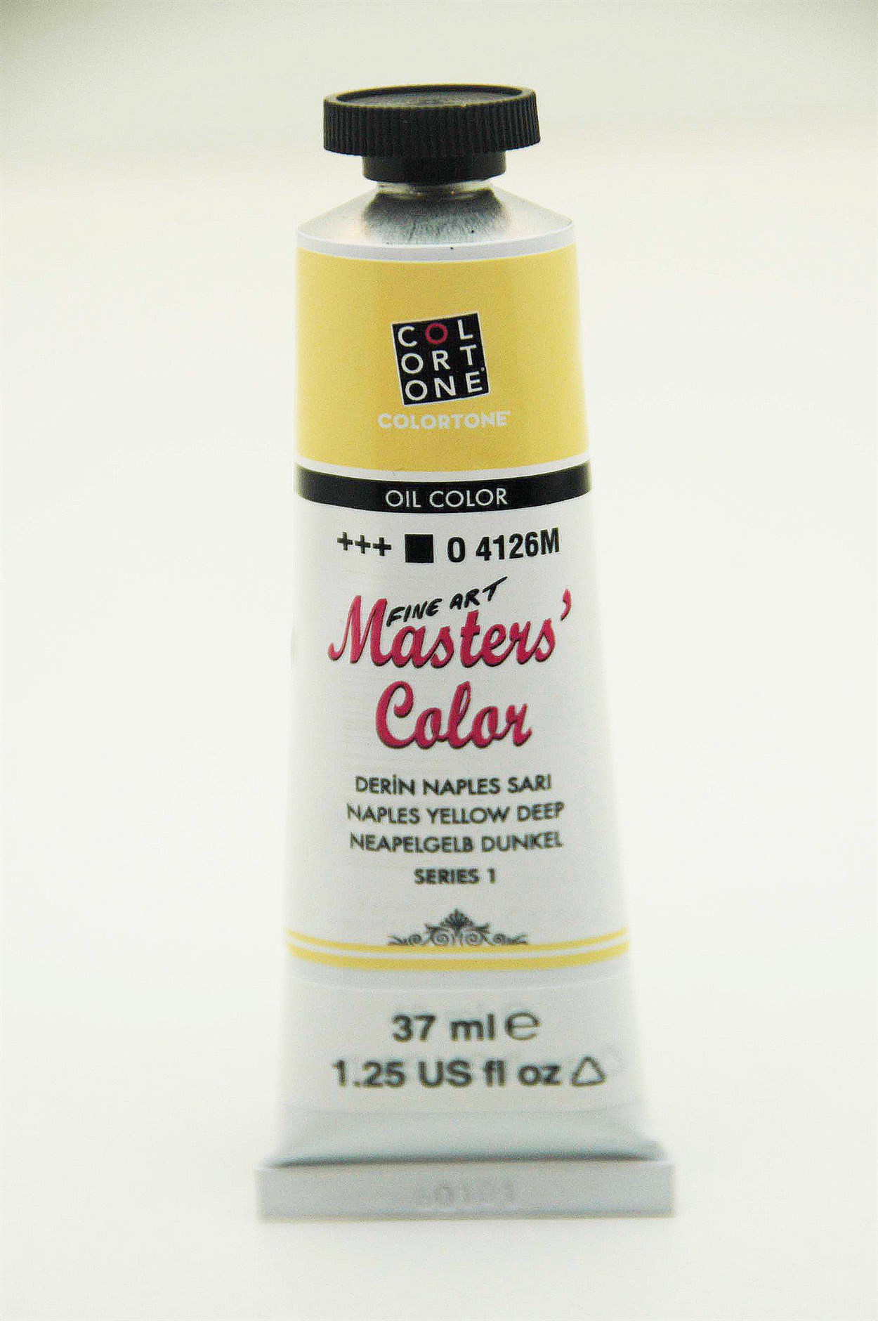 COLORTONE MASTERS COLOR YAĞLI BOYA 37 ML 4126 DERİN NAPLES SARI SERİ:1