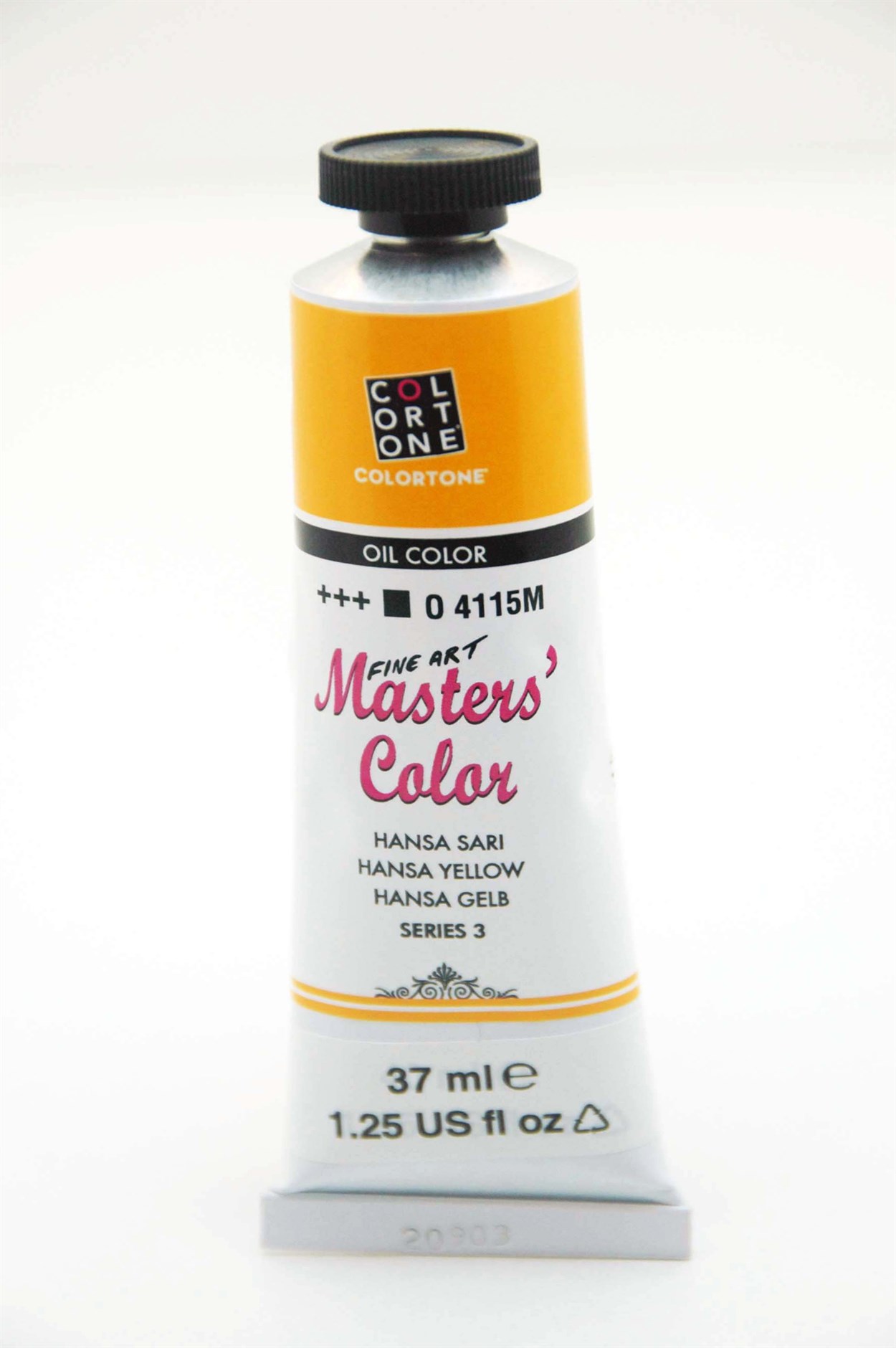 COLORTONE MASTERS COLOR YAĞLI BOYA 37 ML 4115 HANSA SARI SERİ:3
