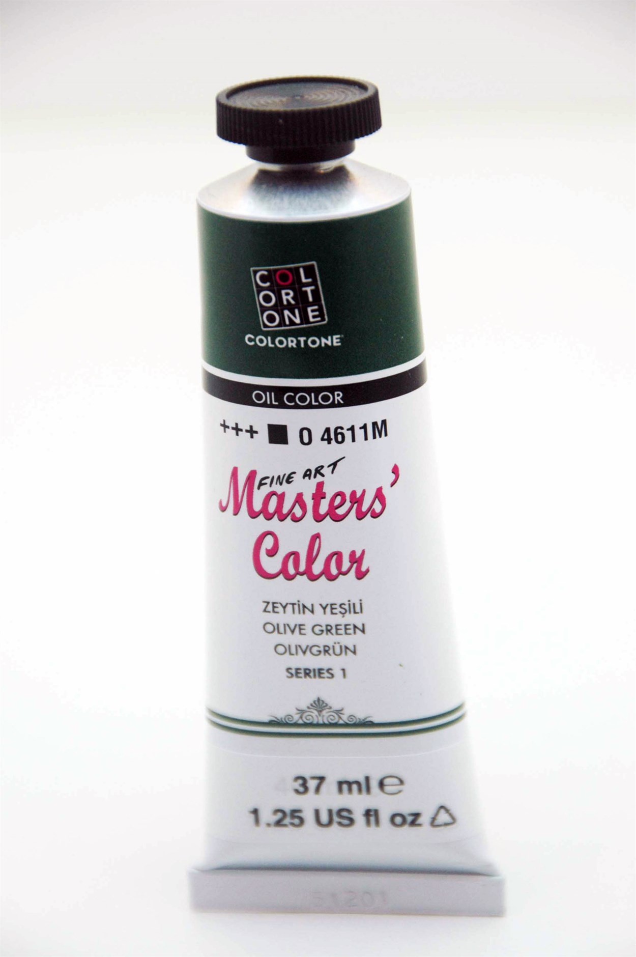 COLORTONE MASTERS COLOR YAĞLI BOYA 37 ML 4611 ZEYTİN YEŞİLİ SERİ:1