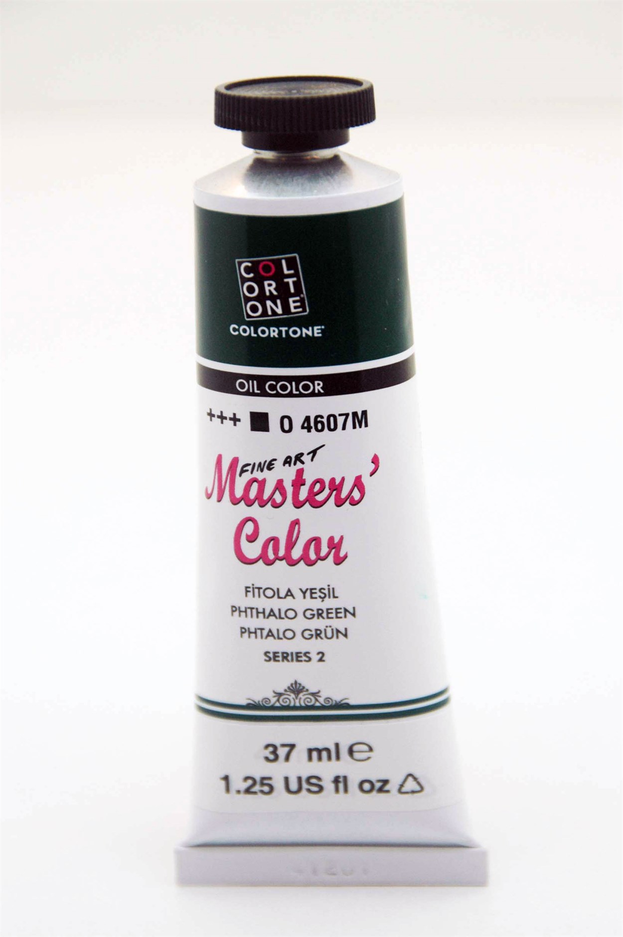 COLORTONE MASTERS COLOR YAĞLI BOYA 37 ML 4607 FİTOLA YEŞİL SERİ:2