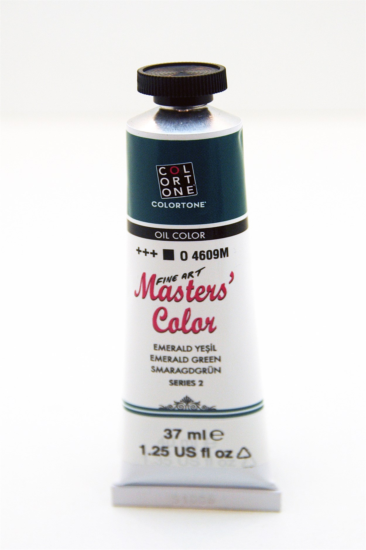 COLORTONE MASTERS COLOR YAĞLI BOYA 37 ML 4609 EMERALD YEŞİL SERİ:2