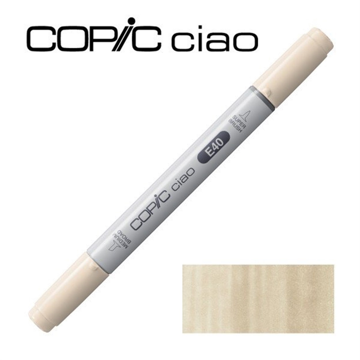 COPIC ciao E 40 BRİCK WHİTE
