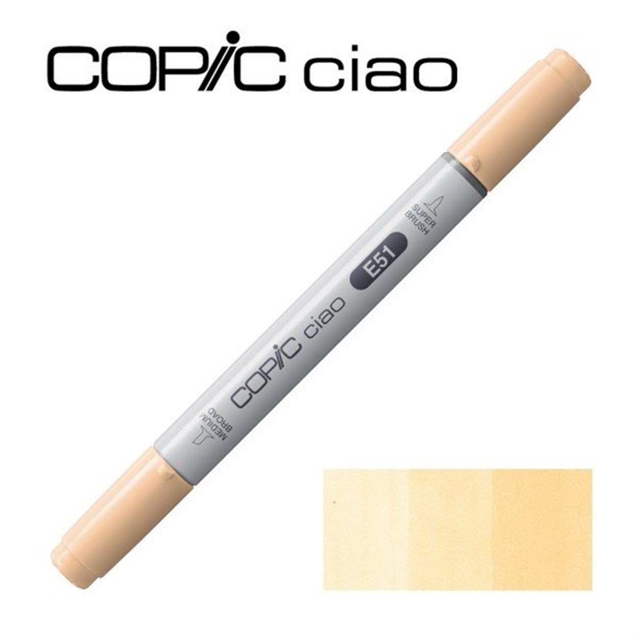 COPIC ciao E 51 MİLKY WHİTE