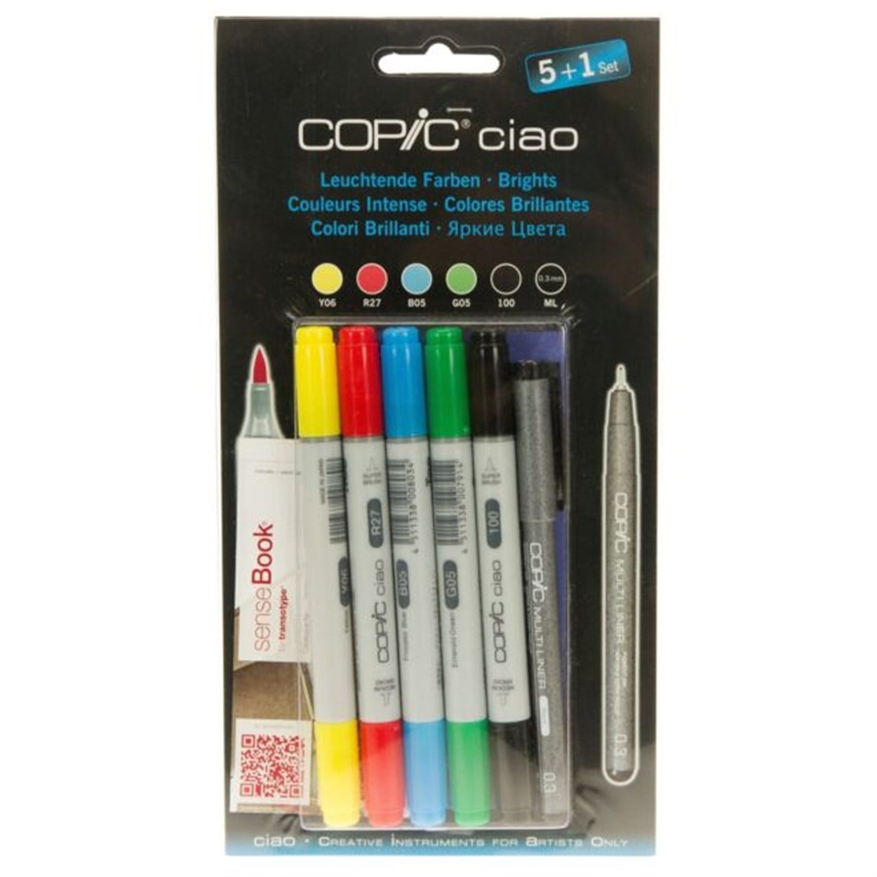 COPİC CİAO MARKER SET 5+1 BRİGHTS