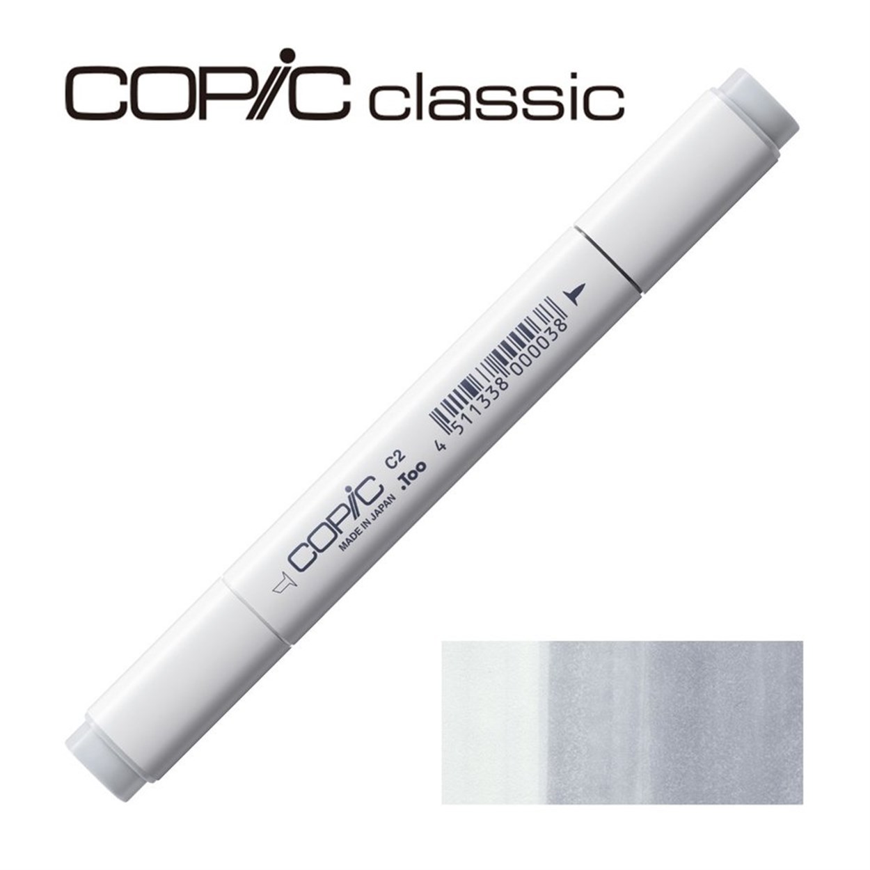 COPIC Marker  C 2 Cool Gray