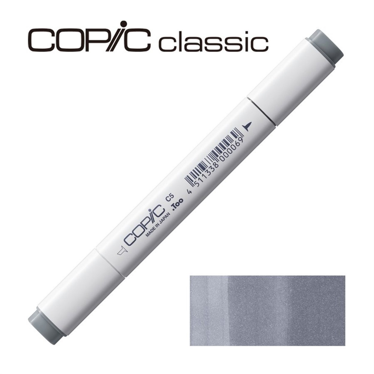 COPIC Marker  C 4 Cool Gray