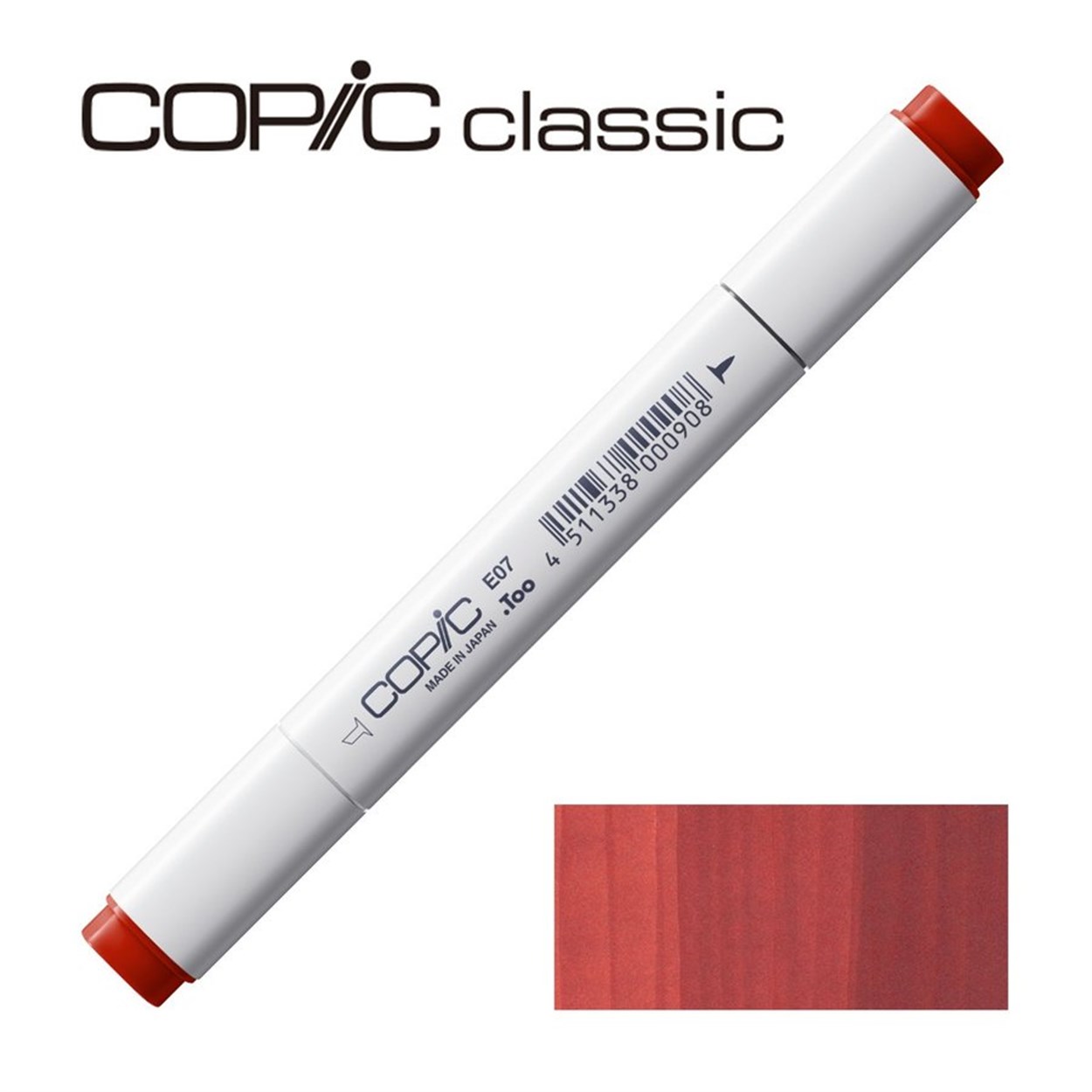 COPIC Marker  E 07 Light Mahogany