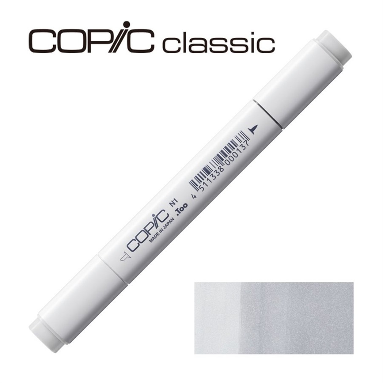 COPIC Marker  N 1 Neutral Gray