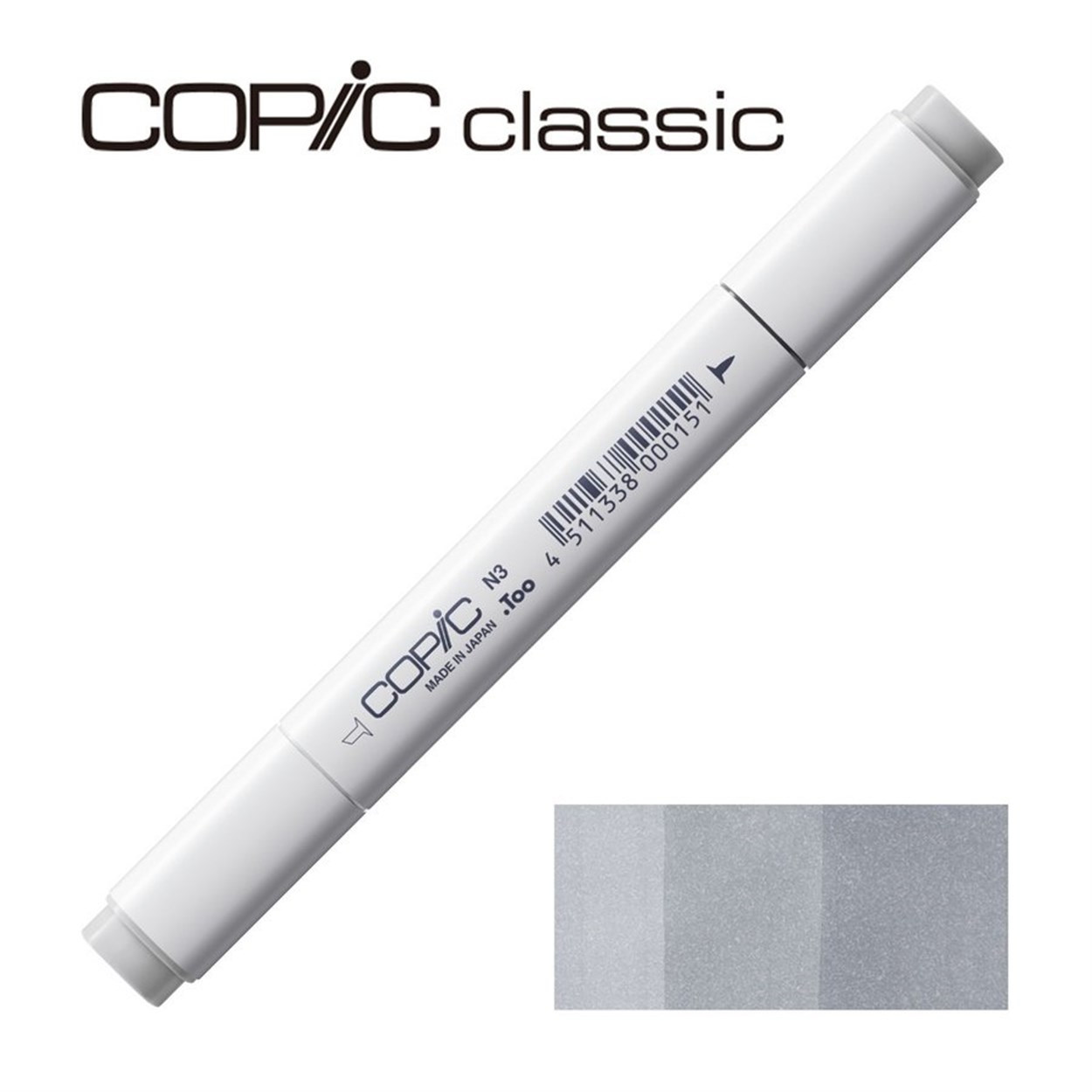 COPIC Marker  N 3 Neutral Gray