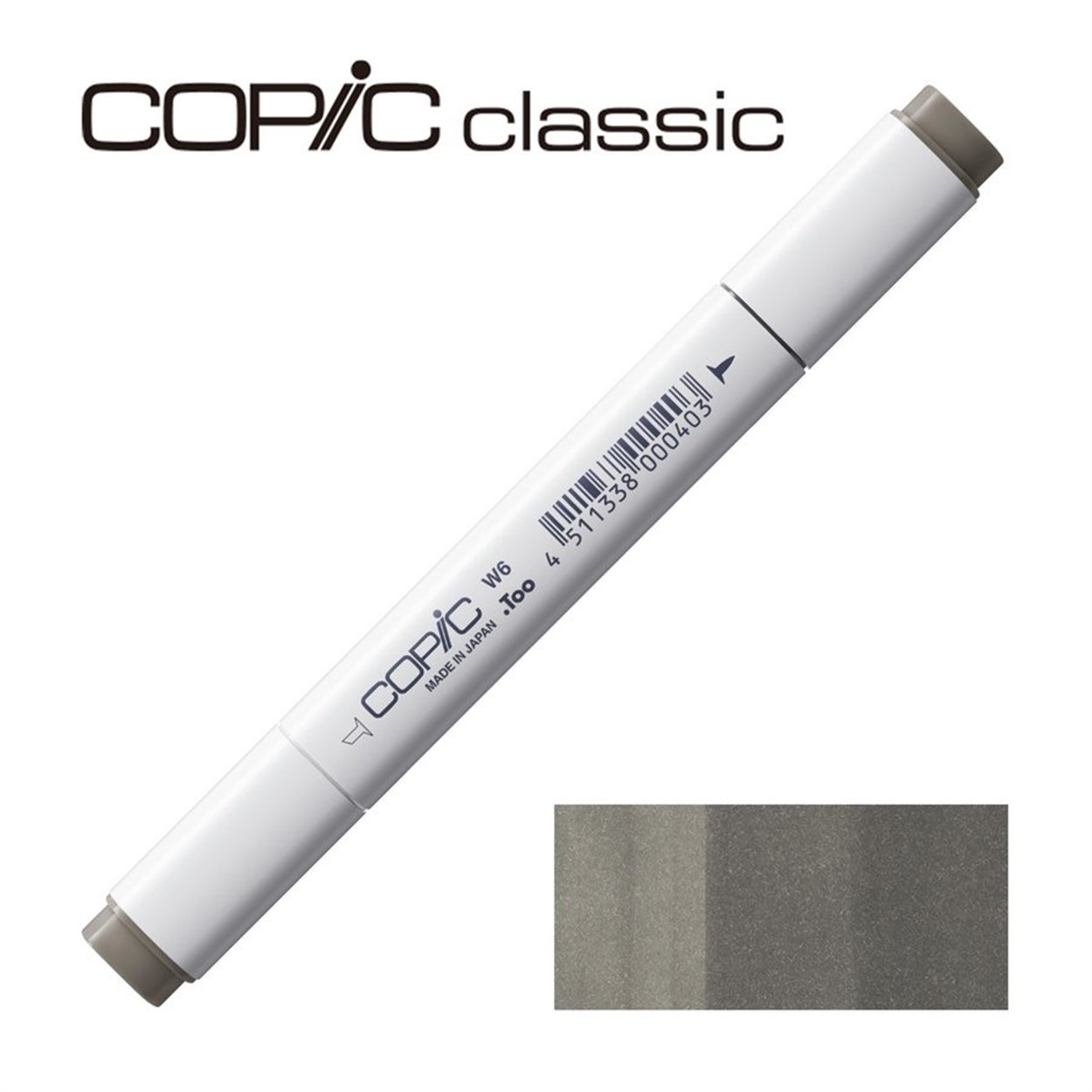 COPIC Marker  W 6 Warm Gray 