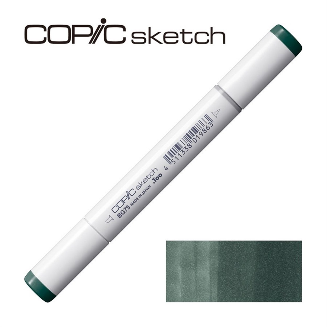 COPIC SKETCH MARKER BG75 ABYSS GREEN