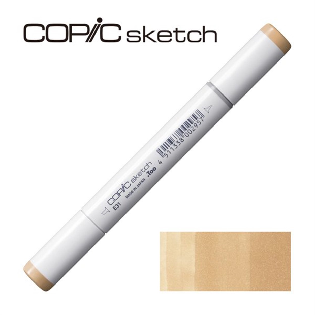 COPIC SKETCH MARKER E31 BRİCK BEİGE