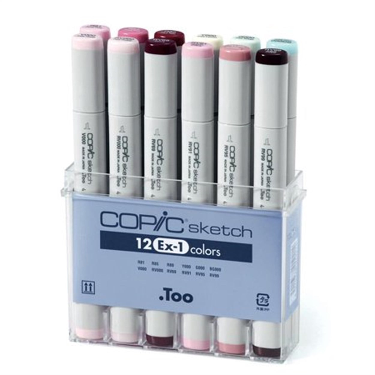 COPİC SKETCH MARKER SET 12 Lİ Ex-1 COLORS