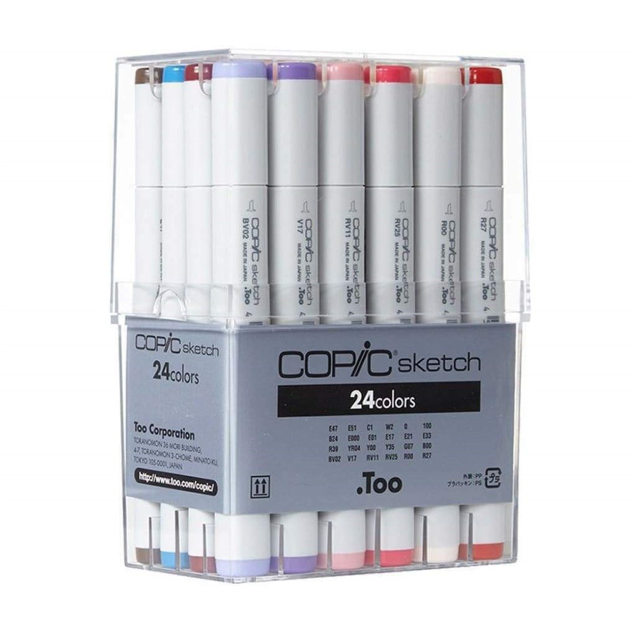 COPİC SKETCH MARKER SET 24 COLORS