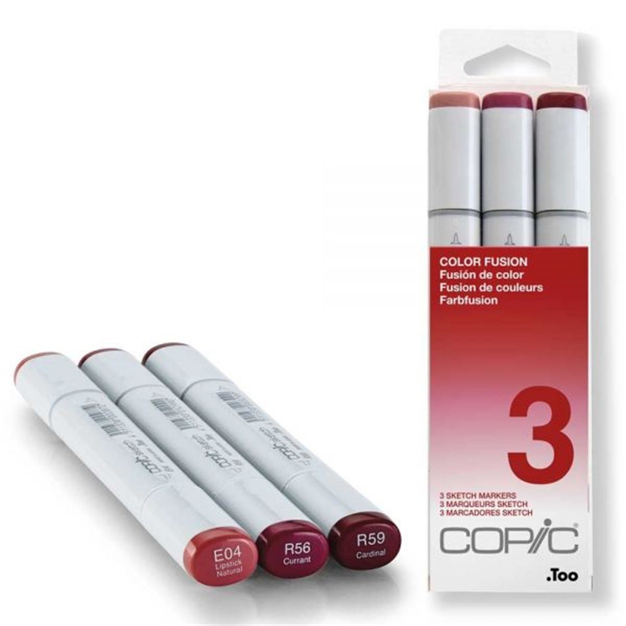 COPİC SKETCH MARKER SET 3 LÜ COLOR FUSION 3