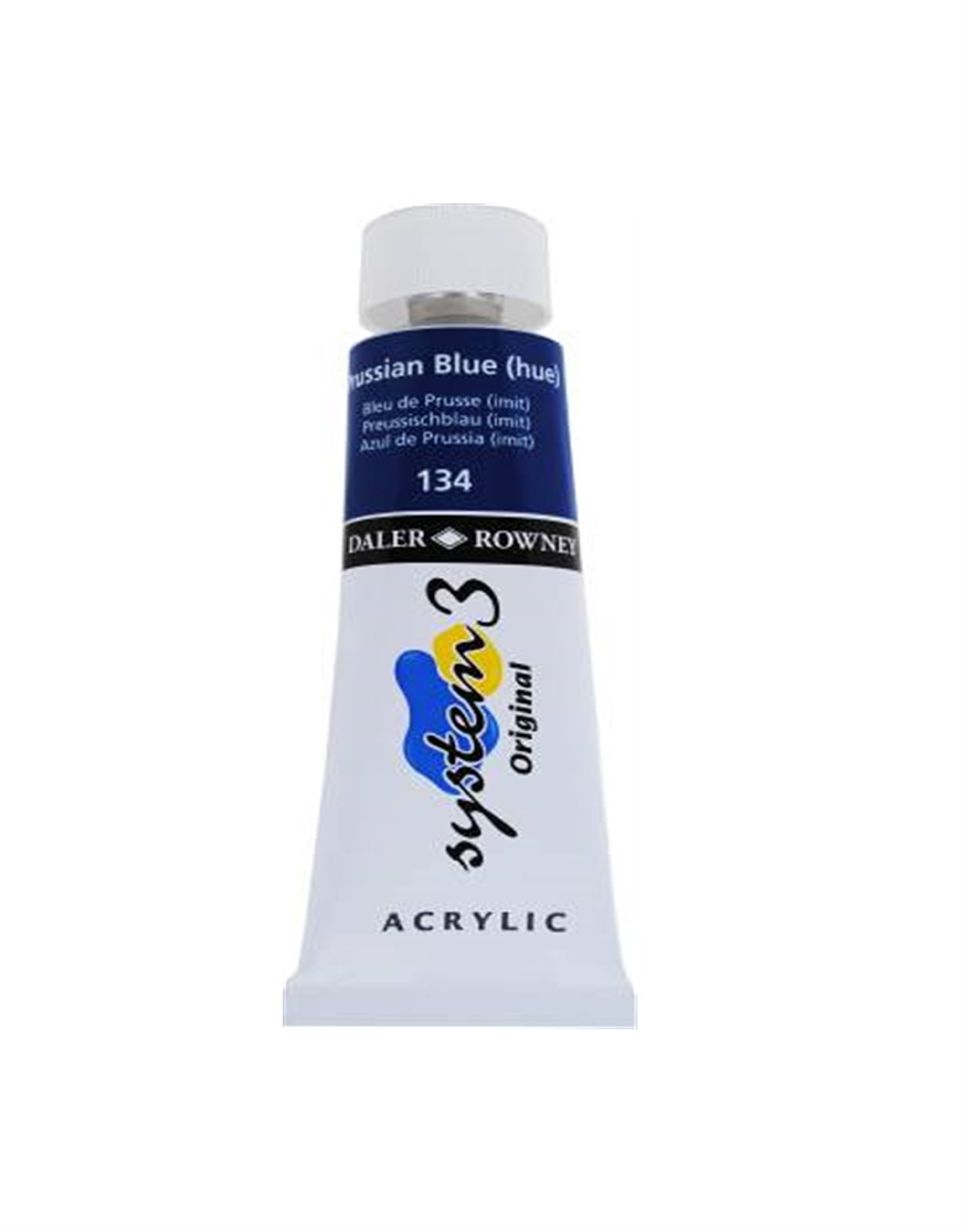 DALER ROWNEY SYSTEM 3 ORIGINAL AKRİLİK BOYA 75 ML PRUSIAN BLUE HUE