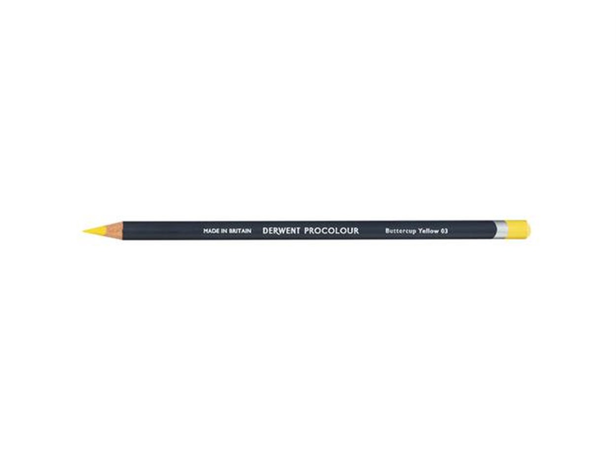 DERWENT PROCOLOUR KURUBOYA 03 BUTTERCUP YELLOW