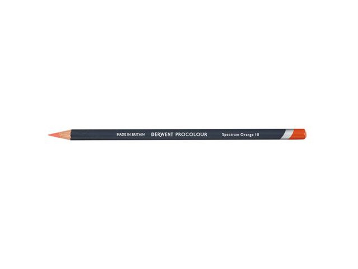 DERWENT PROCOLOUR KURUBOYA 10 SPECTRUM ORANGE