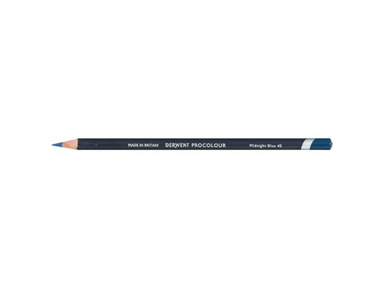 DERWENT PROCOLOUR KURUBOYA 40 MIDNIGHT BLUE