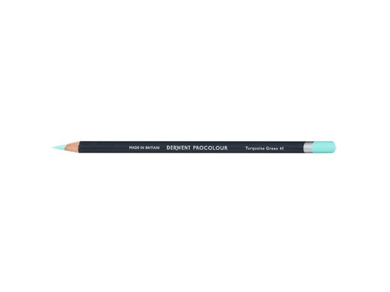 DERWENT PROCOLOUR KURUBOYA 41 TURQUOISE GREEN