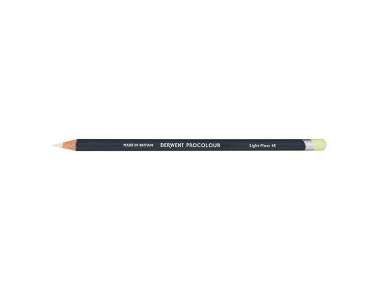 DERWENT PROCOLOUR KURUBOYA 45 LIGHT MOSS