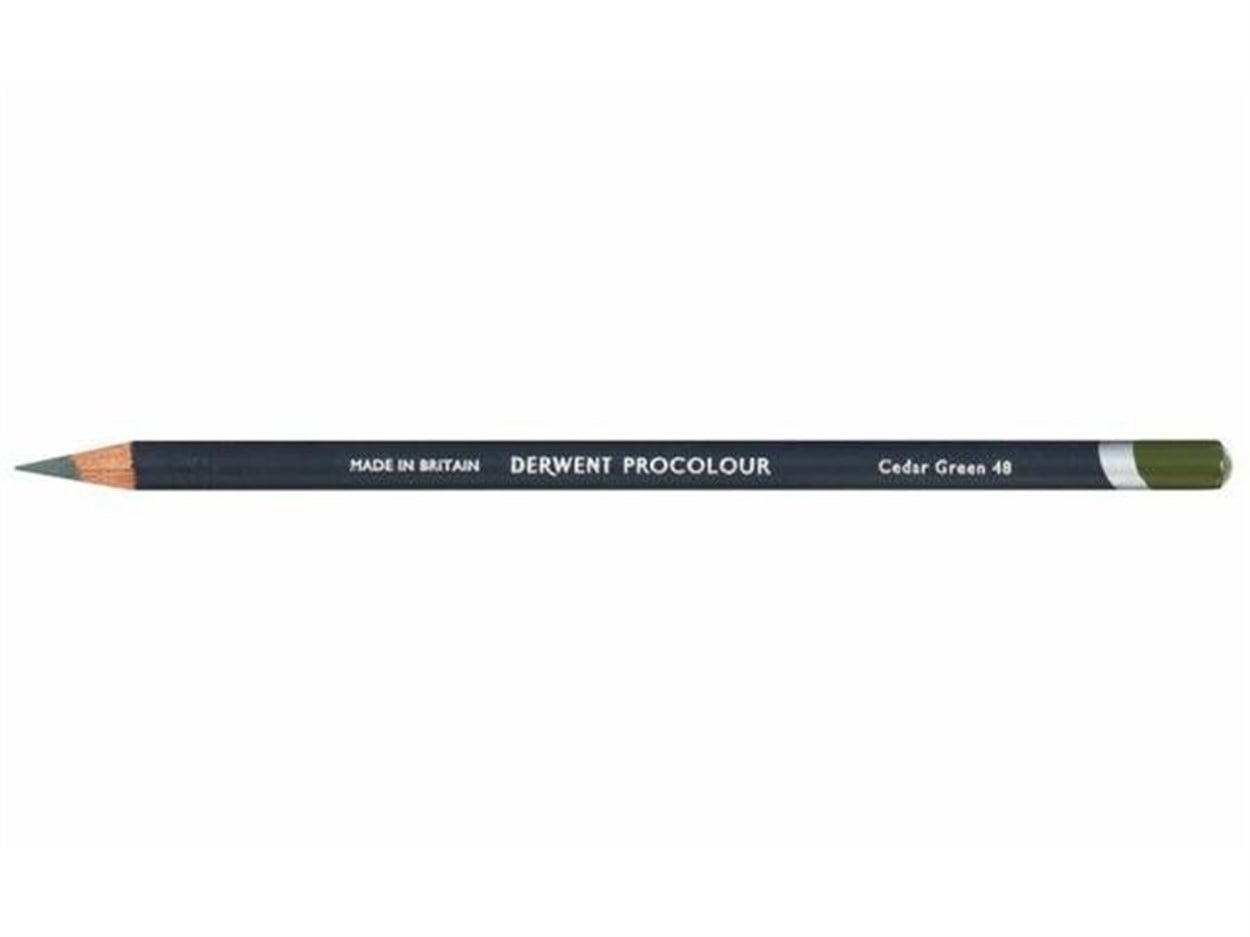 DERWENT PROCOLOUR KURUBOYA 48 CEDAR GREEN