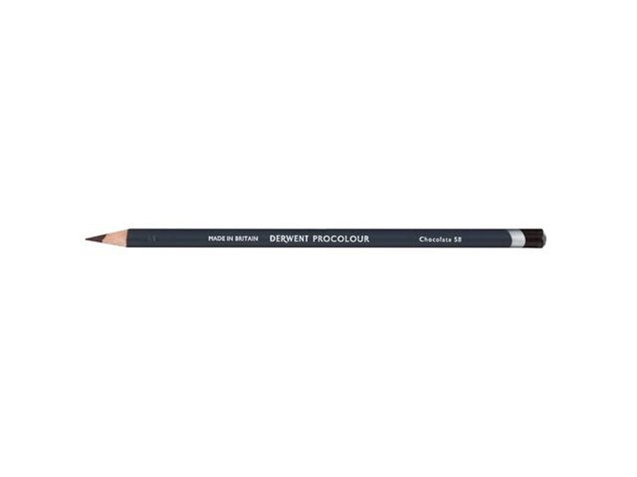 DERWENT PROCOLOUR KURUBOYA 58 CHOCOLATE
