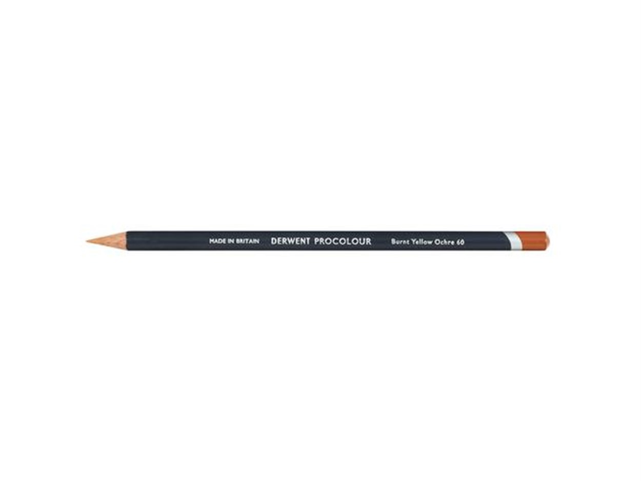 DERWENT PROCOLOUR KURUBOYA 60 BURNT YEL OCHRE