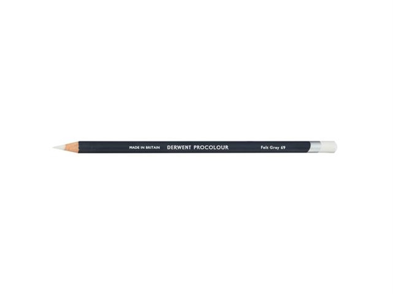 DERWENT PROCOLOUR KURUBOYA 69 FELT GREY