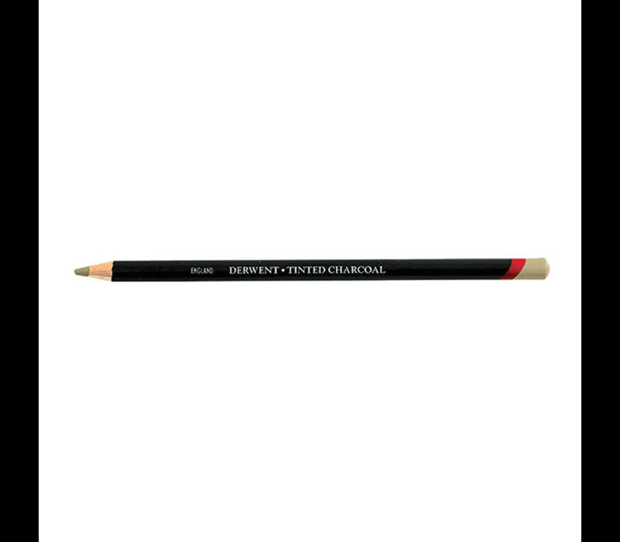 DERWENT TİNTED CHARCOAL RENKLİ KÖMÜR KALEM SAND ( TC01 )