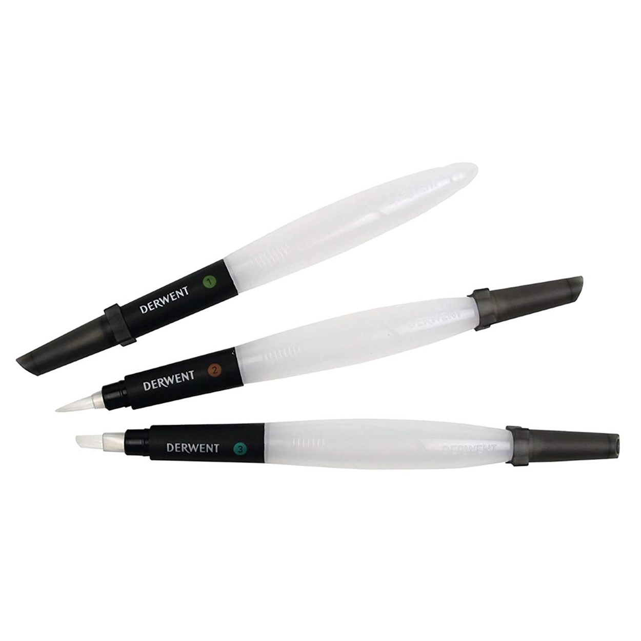 DERWENT WATERBRUSH SULU FIRÇA MULTI-PACK SET 3 LÜ