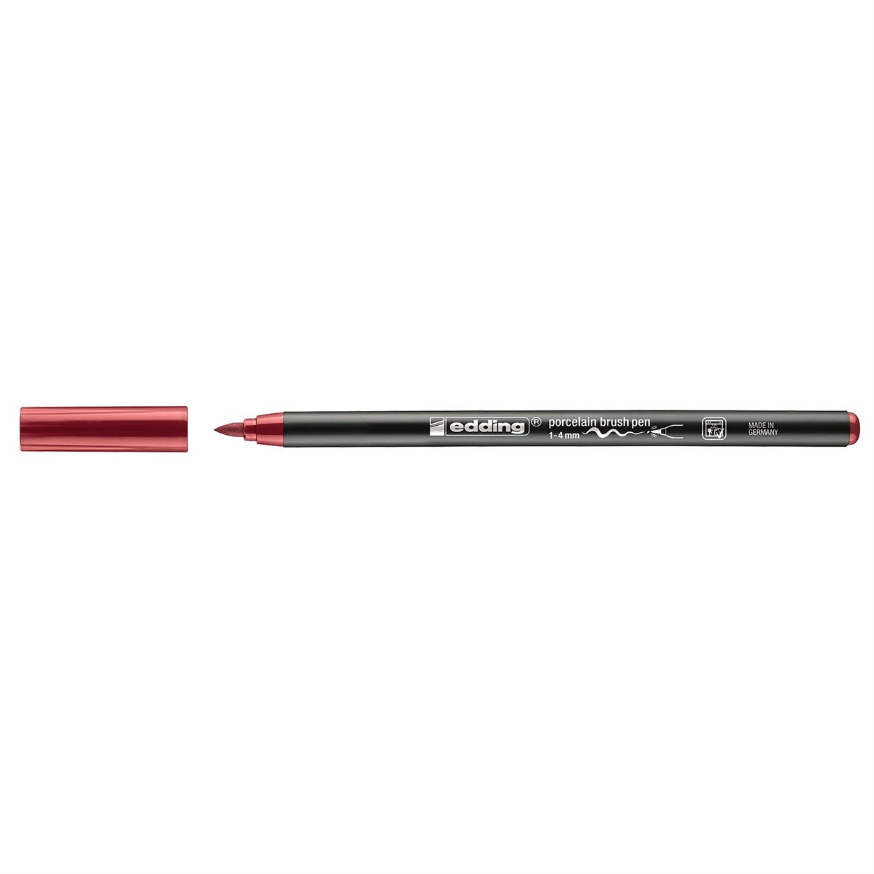 EDDİNG PORSELEN KALEMİ BORDO (e-4200)