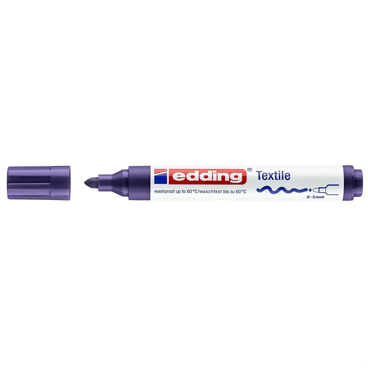 EDDİNG T-SHIRT KALEMI MOR    (E-4500)